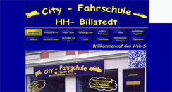 Desktop Screenshot of city-fahrschule-hamburg.de